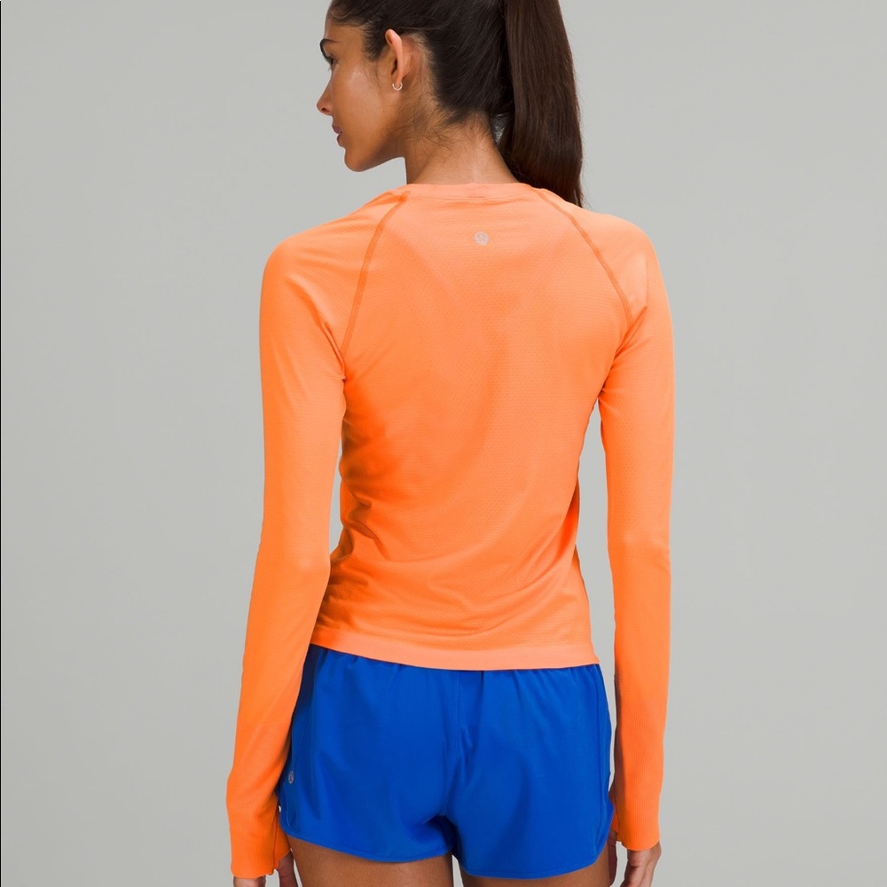 Lululemon Swiftly Tech Long Sleeve Shirt 2.0 Race Length - Picture 2 of 6